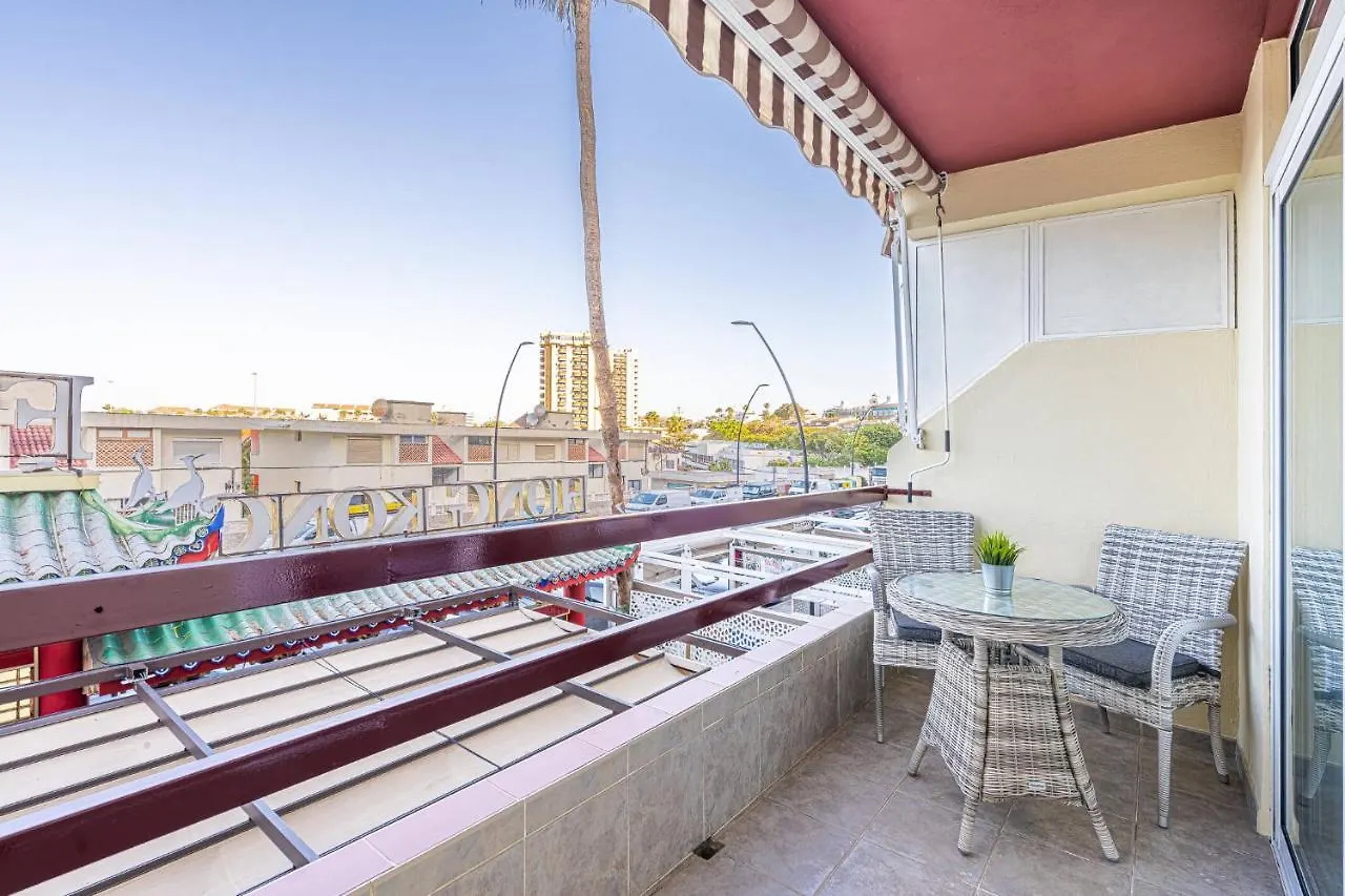 Los Cristianos - San Telmo Piscina Y Vistas Mar 1 Apartamento